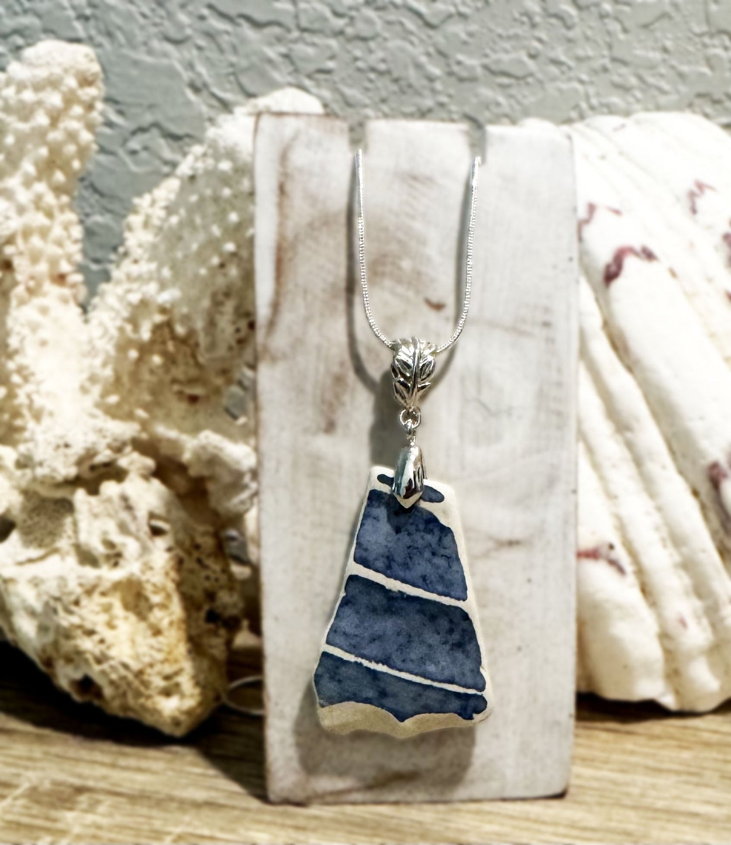 Tumbled Pottery Necklace