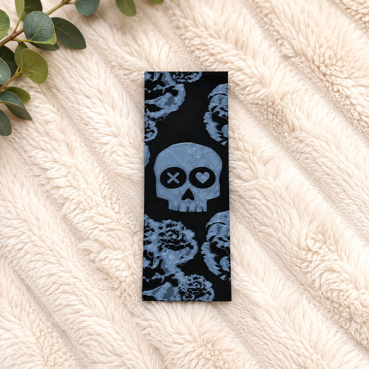 Gothic Skull 3D Printed Bookmark | Dark Academia