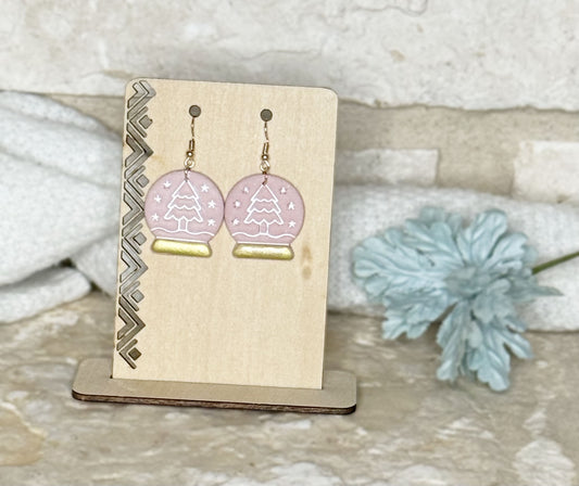 Snow Globe Earrings