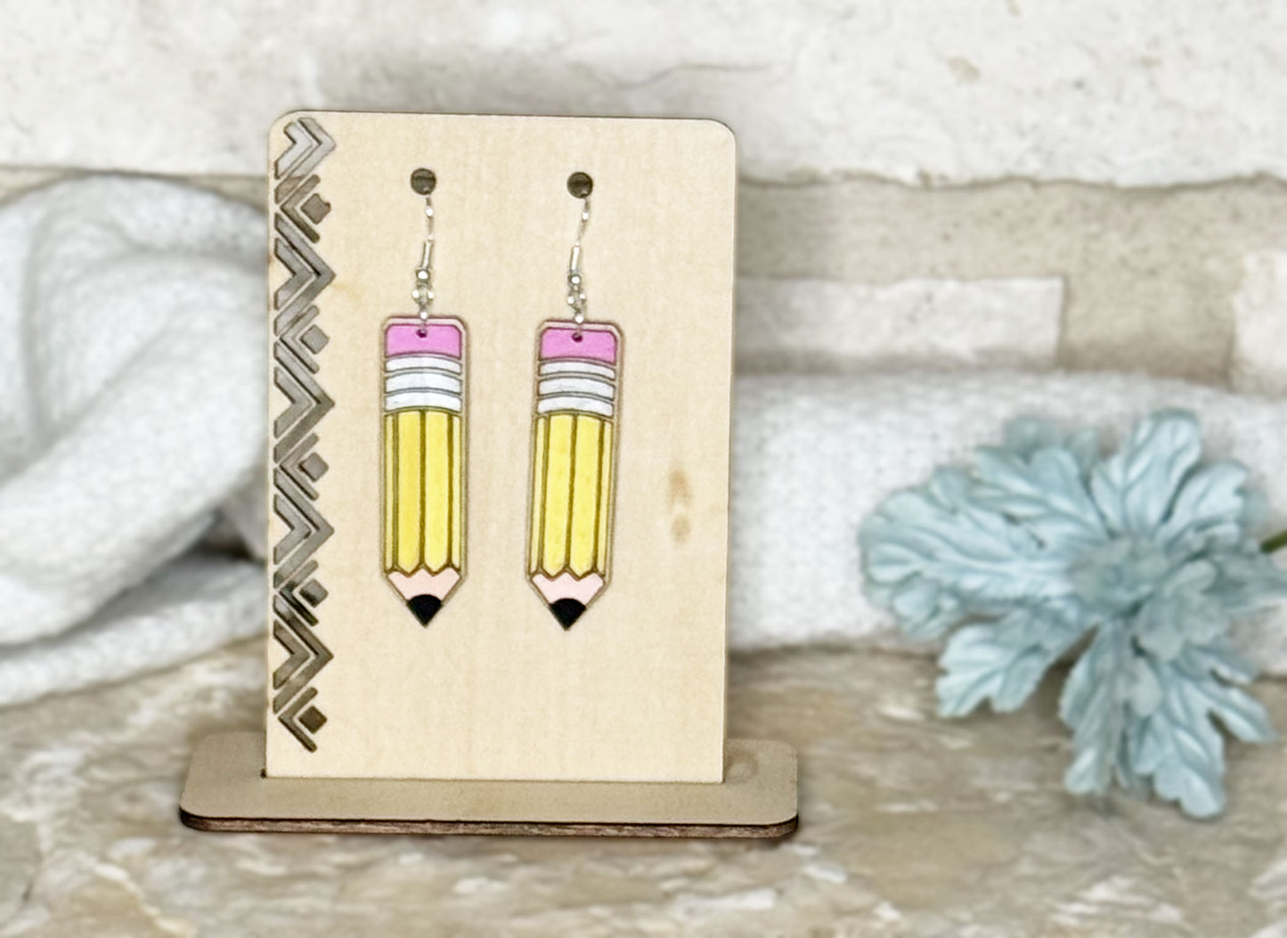 Pencil Earrings