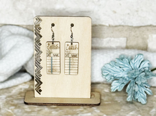 Public Library Earrings