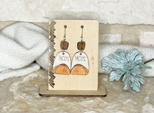 Taco Earrings