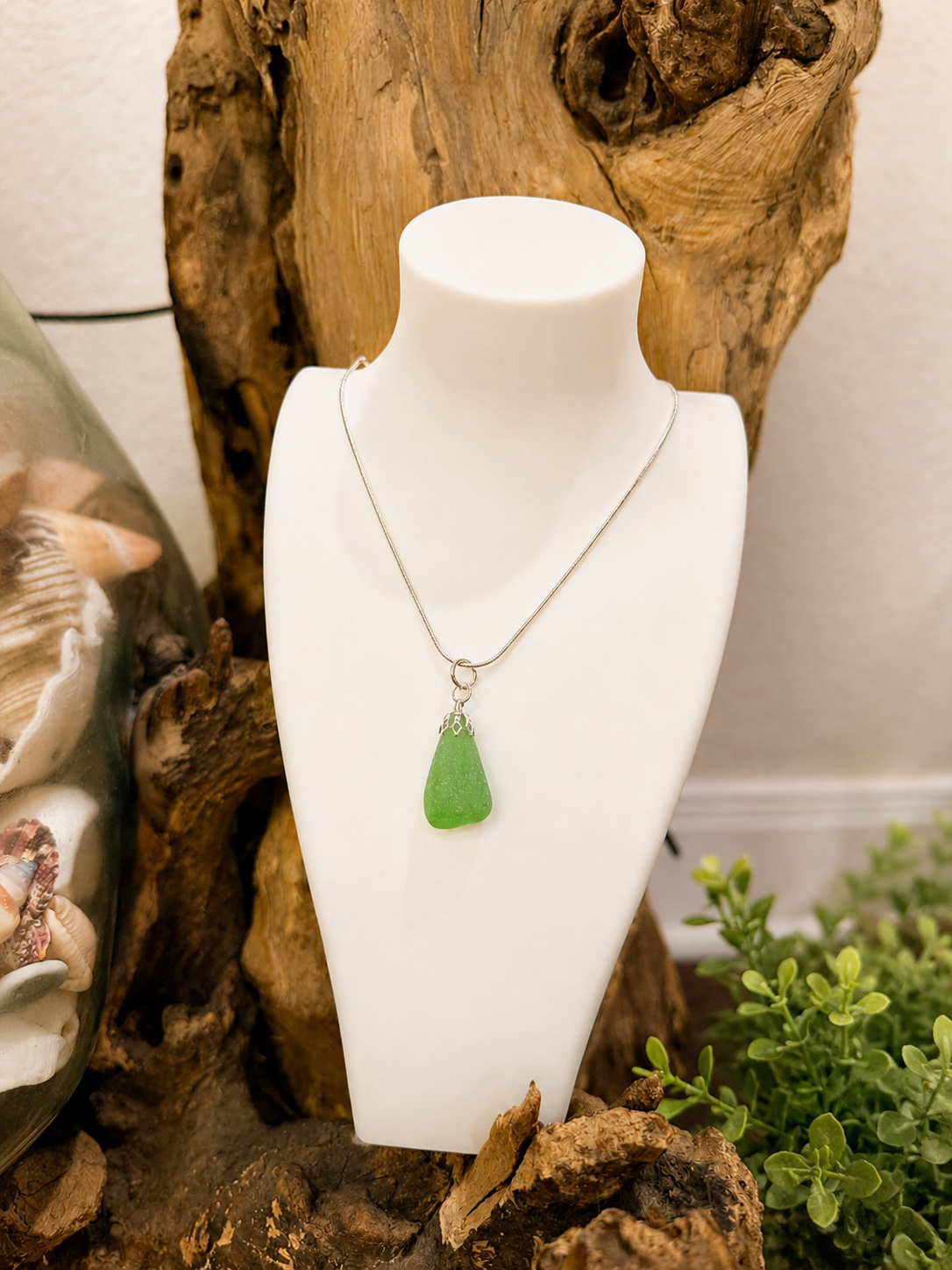Okinawa Sea Glass Necklace