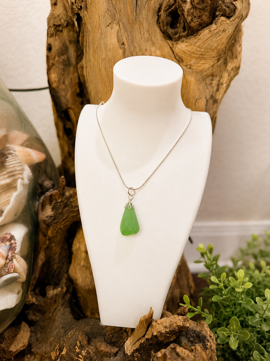 Okinawa Sea Glass Necklace