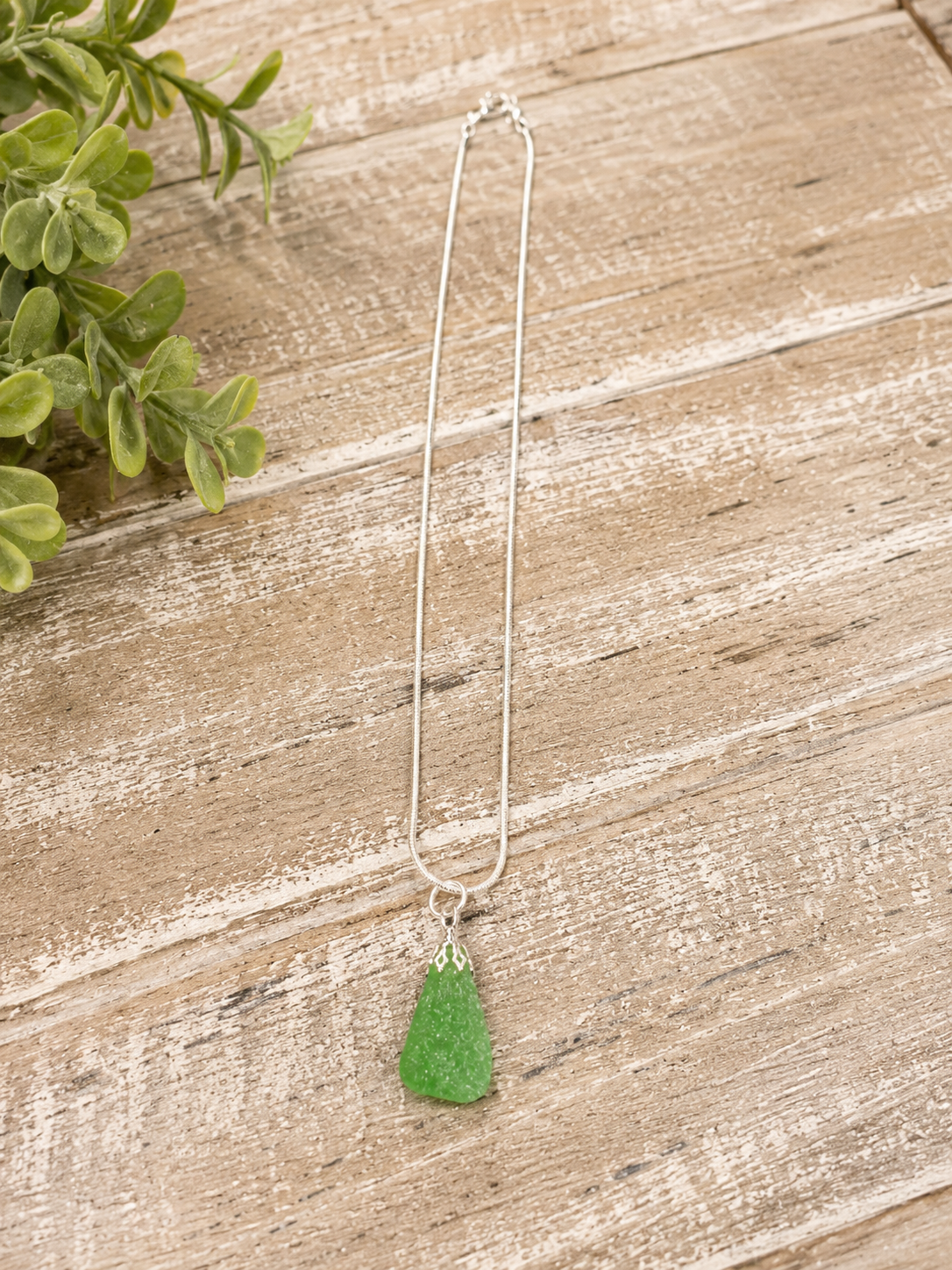 Okinawa Sea Glass Necklace