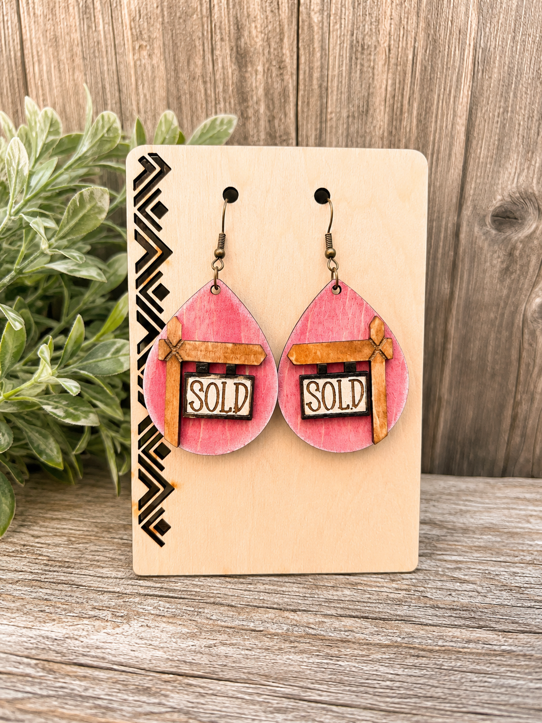 SOLD Realtor Earrings
