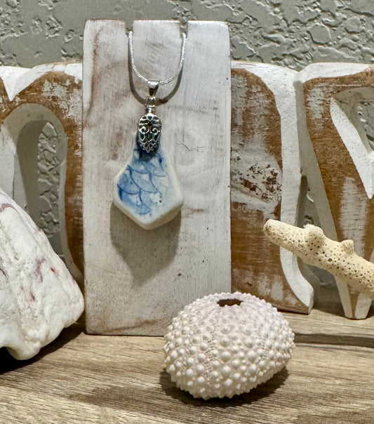 Tumbled Pottery Necklace