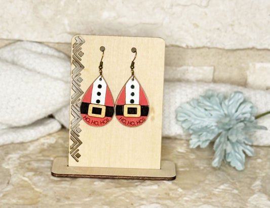 Santa Belt Earrings